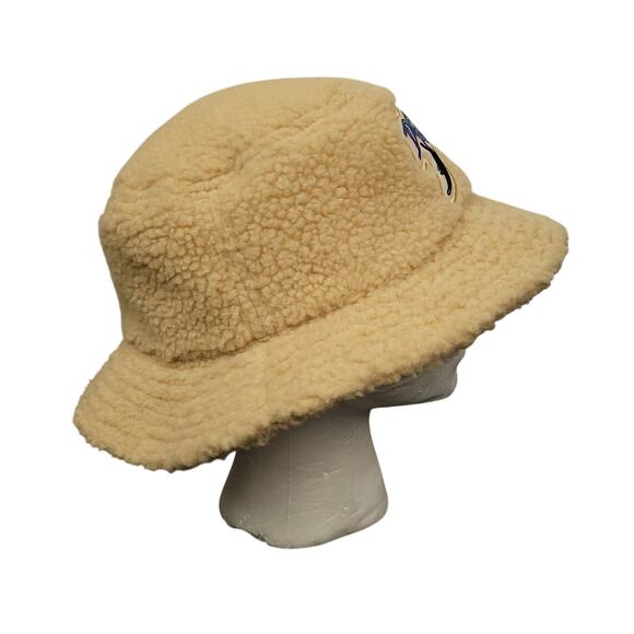 Tampa Bay Devil Rays MLB Sherpa Bucket Hat SGA T Pain Concert Cream EUC - Picture 15 of 15